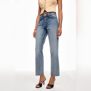 L'Agence Womens Blue Milana Dark Wash Denim Jeans Size 29
